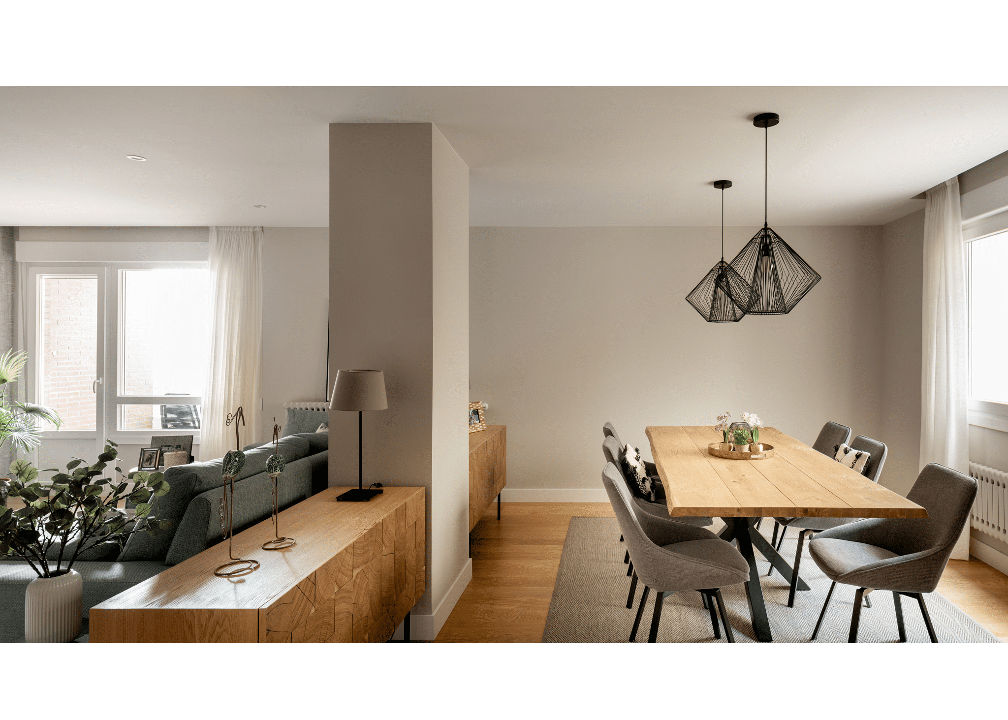 salon comedor abasota algorta getxo interiorismo arkitektura