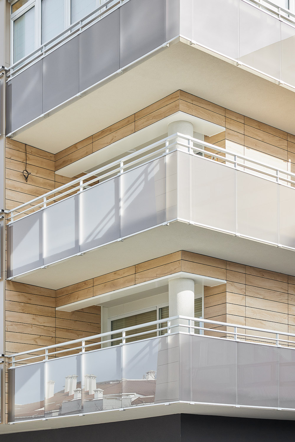 fachada ventilada cerámica en zumalakarregi, Zarauz